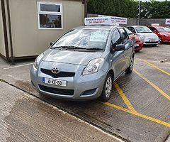 2010 Toyota Yaris VVti 1.33 Low miles new 2 year Nct super condition