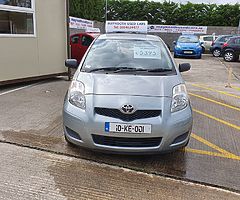 2010 Toyota Yaris VVti 1.33 Low miles new 2 year Nct super condition