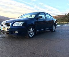 Toyota Avensis 1.6 petrol Taxed,nct.