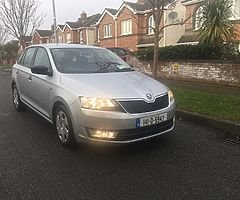 Skoda Rapid Sportback Automatic 1.6 Tdi. 2014. New Timing belt and. New Nct. Full Service. 208 k klm - Image 1/9