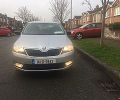 Skoda Rapid Sportback Automatic 1.6 Tdi. 2014. New Timing belt and. New Nct. Full Service. 208 k klm - Image 2/9