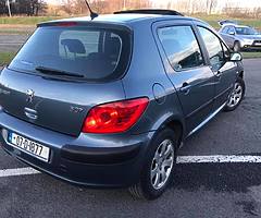 Peugeot 307 Nct 10/20 Tax 02/20 1.4 petrol manual 118000 kilometres 2 keys sunroof high spec - Image 4/7