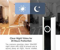 Wireless Security IP Camera System 720P HD WiFi Smart Home Surveillance Video Cam Two Way Talk Night