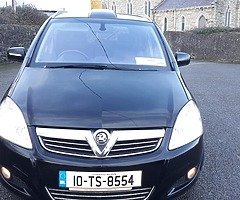 10 opel zafira 1.7 diesel design eco nct 01-21 taxed 03-20 7 seater - Image 4/10