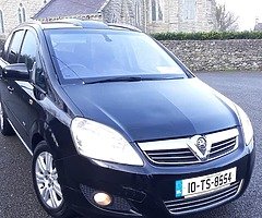 10 opel zafira 1.7 diesel design eco nct 01-21 taxed 03-20 7 seater - Image 8/10