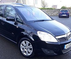 10 opel zafira 1.7 diesel design eco nct 01-21 taxed 03-20 7 seater - Image 9/10