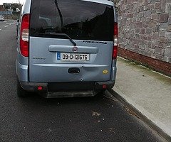 2009 Fiat Doblo wheelchair accessible