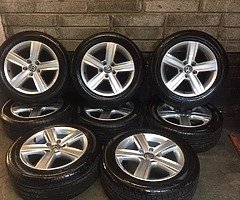 2SETS OF VW ALLOYS 