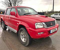 2004 Mitsubishi L200 4Life 67 k MLS Full leather