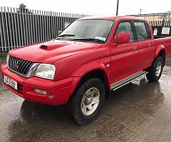 2004 Mitsubishi L200 4Life 67 k MLS Full leather