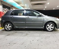 Toyota corolla NCT 20-09-2020