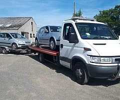 Unwanted scrap cars vans jeeps trucks campers collected at a time that suits you! End of life certs