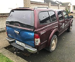 2004 Isuzu Dmax cobra 3.0TD 5 seater Tax 333e Valid Doe 9/19