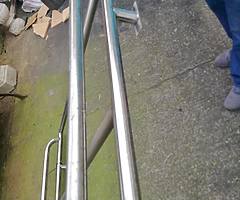 Stainless steel chrome roof rack