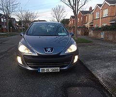 Peugeot 308 1.6 HDI. Manual. 2008. Nct 12/20. Tax end February.