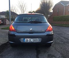 Peugeot 308 1.6 HDI. Manual. 2008. Nct 12/20. Tax end February. - Image 5/10