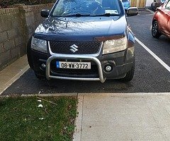 Suzuki Grand Vitara 4x4 with new nct