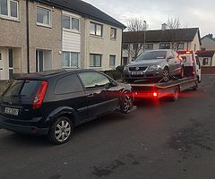 2008 petrol passat and 2007 diesel fiesta van for breaking