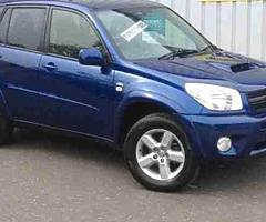 RAV4 for sale no tax or test driving good 2005 1.8 petrol