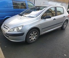 Pegeot 307 MINT CONDITION 80K MILES NCT AND TAX