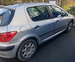 Pegeot 307 MINT CONDITION 80K MILES NCT AND TAX