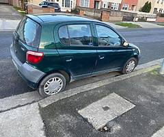 Toyota Yaris 00 1.0 Nct and taxed