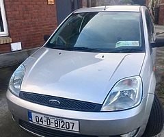 2004 Ford Fiesta Zetec NCT Jul 19