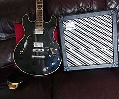 Aria pro11 with 60watt Roland cube Amp - Image 4/4