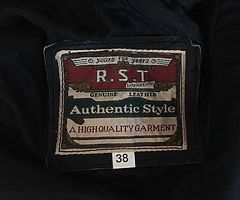 RST Leather Motorbike Jacket Size 38 - Image 6/7
