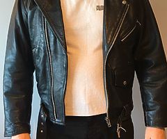 RST Leather Motorbike Jacket Size 38 - Image 7/7