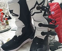 motorbike alpine star boots