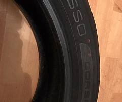 Pair of pirreli Rosso Corsas tyres