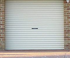 WHITE PVC ROLLER DOOR