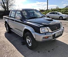 2003 Mitsubishi L200 5 seats Tax 333e Very clean example