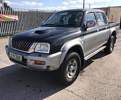 2003 Mitsubishi L200 5 seats Tax 333e Very clean example