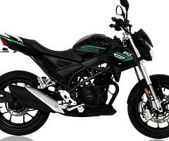 Sinnis rsx 125 as new £1699