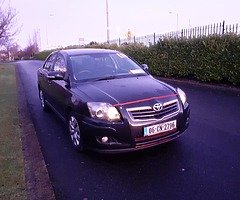 Toyota Avensis saloon 1.6 petrol nct and tac 05/20