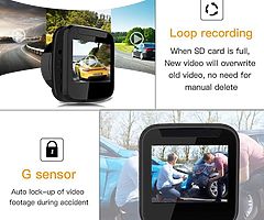 Dash Cam HQBKING Dashboard Camera Recorder in Car Mini DVR Camera 1080P Car dash camera with G-senso - Image 2/9