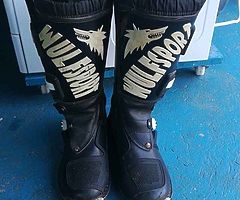 Wulfsport Motocross boots size eu40