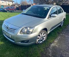 Toyota Avensis D4D Nct and Tax 02/20 Tax €380 manual Luna model high spec 191000 miles 0838497475