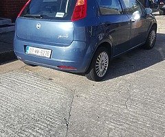 07 Fiat punto driving perfect