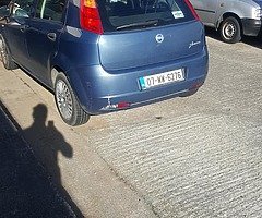 07 Fiat punto driving perfect