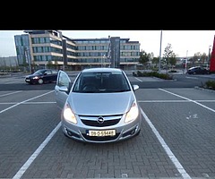 Silver Opel Corsa 1.2 (manual)