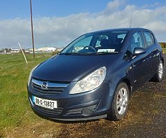 Opel Corsa 2008 Tax and NCT