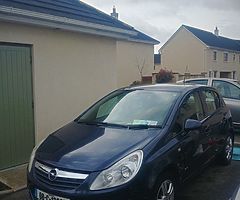 Opel Corsa 2008 Tax and NCT