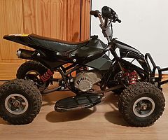 Black Minimoto Quad Project