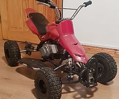 Red Minimoto Quad Project