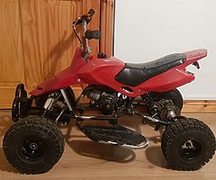 Red Minimoto Quad Project