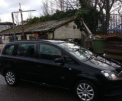 Opel zafira (2007) NCT and taxed