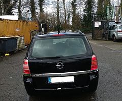 Opel zafira (2007) NCT and taxed